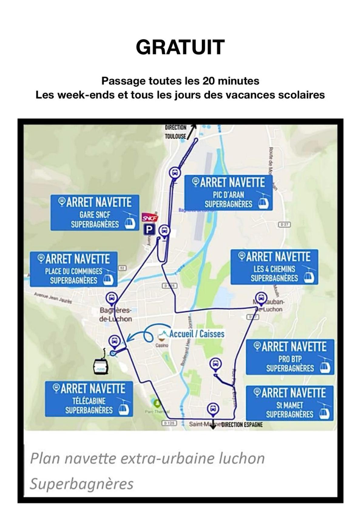 Duplex Du Pailhet, T3 Neuf, Vue Montagne, Parking, Navette Et 2 Velos A Disposition Gratuitement Bagnères-de-Luchon Eksteriør billede